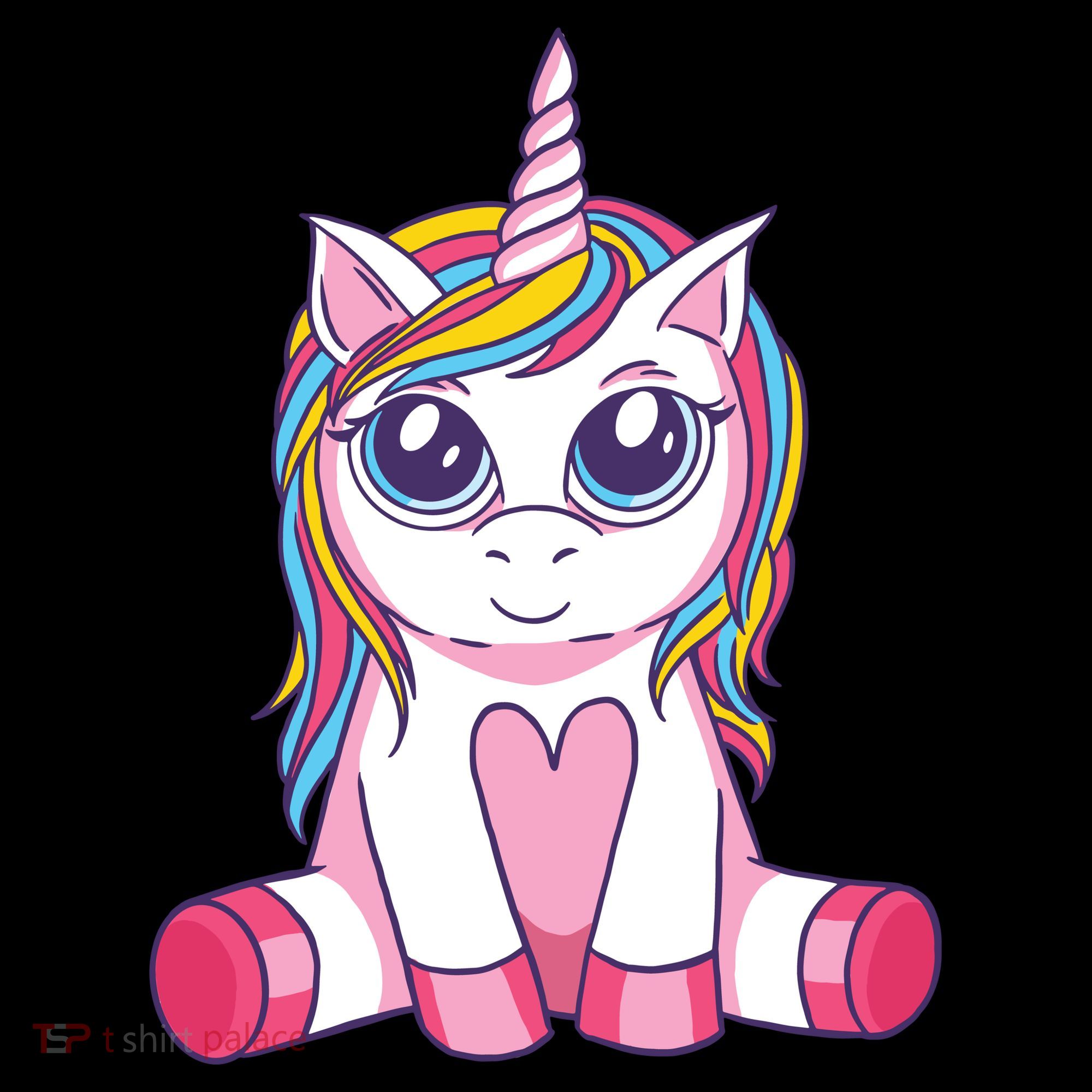 Big Eyed Unicorn Hoodie