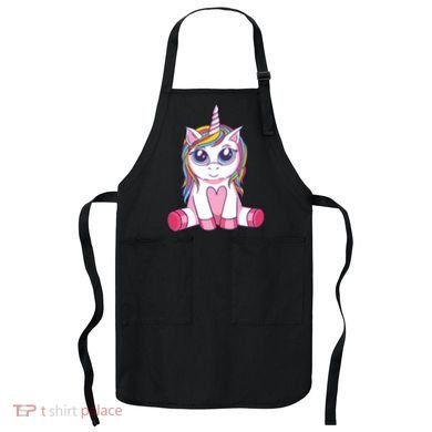 Big Eyed Unicorn Apron