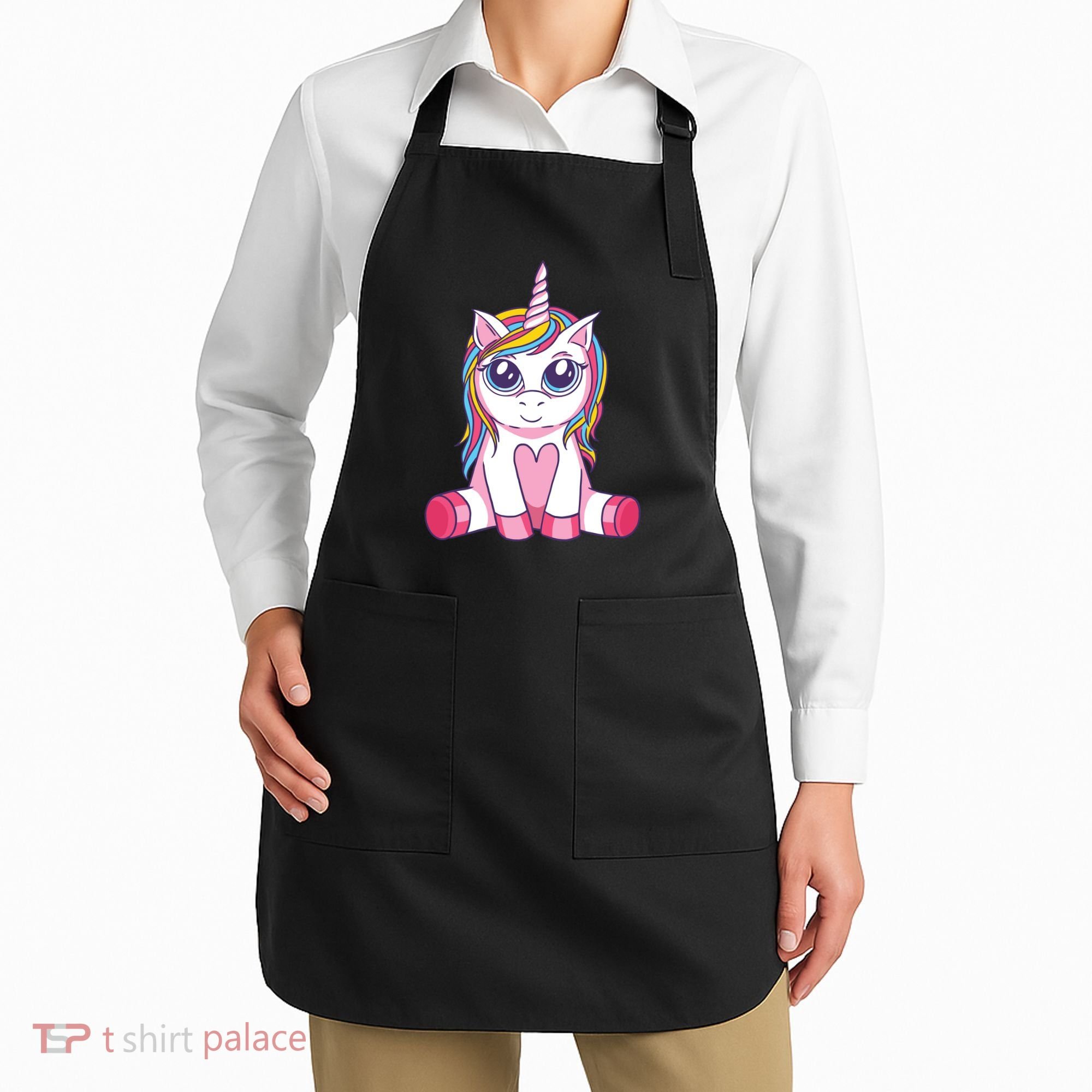 Big Eyed Unicorn Apron