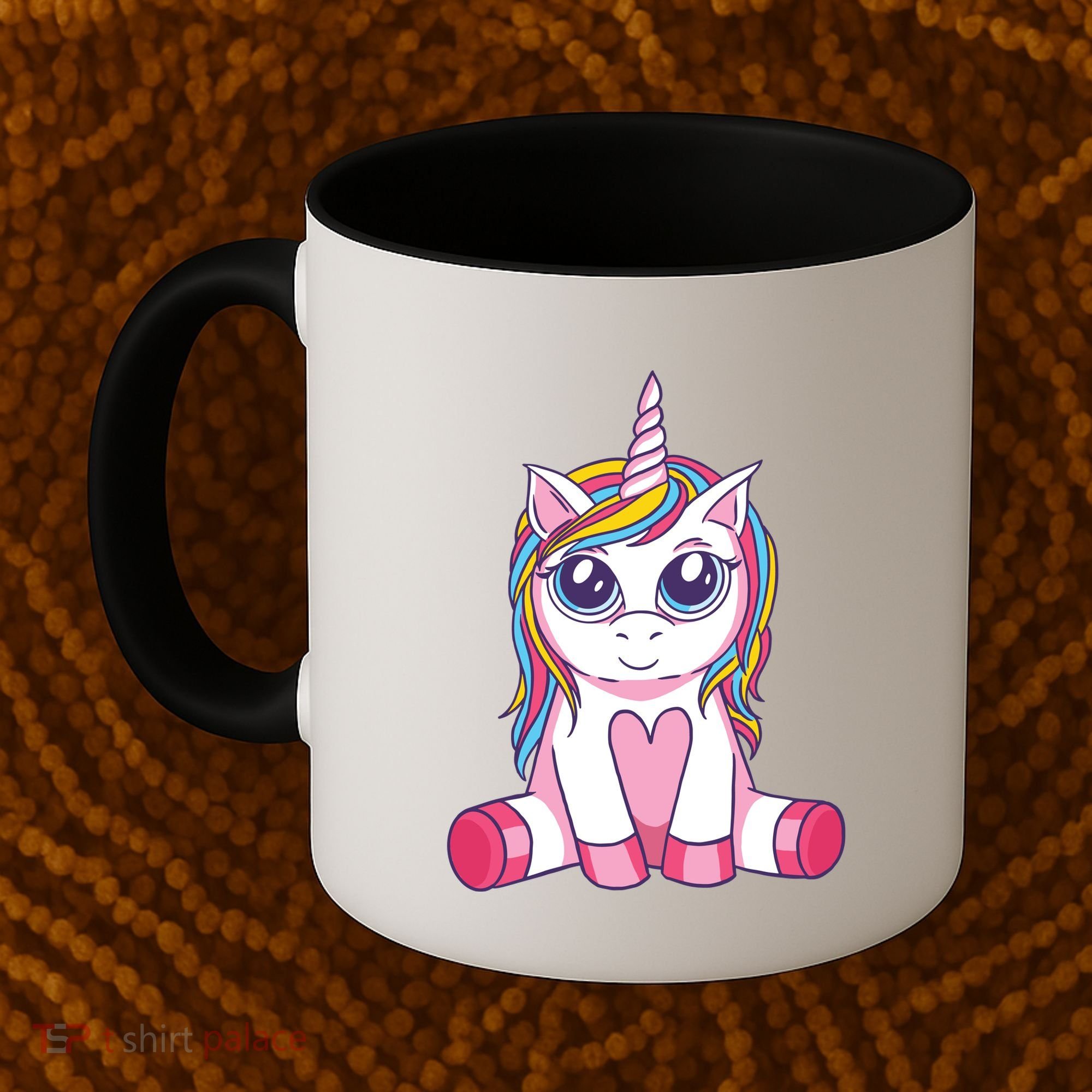 Big Eyed Unicorn Coffee Mug