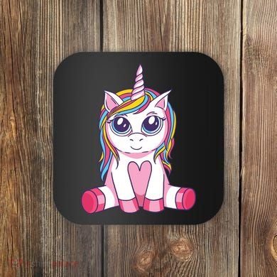 Big Eyed Unicorn Coaster