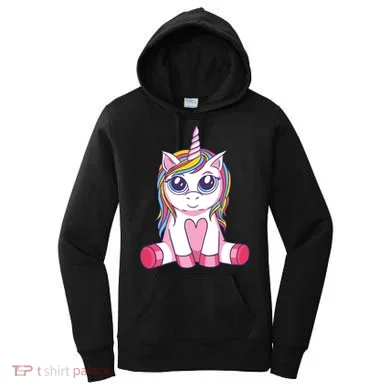 Big Eyed Unicorn Women's Hoodie