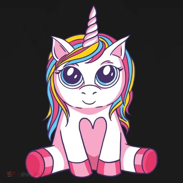 Big Eyed Unicorn Women's Hoodie