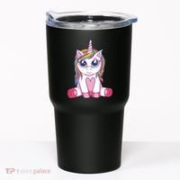 Big Eyed Unicorn Tumbler thumb 0
