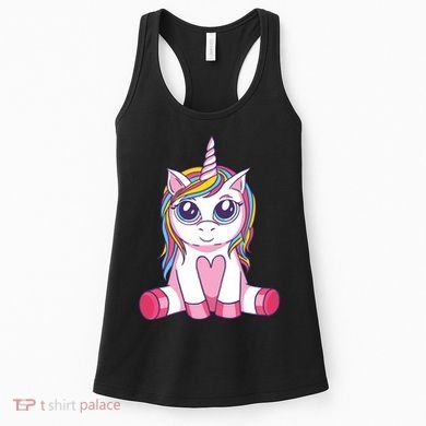 Big Eyed Unicorn Women's Tank Top