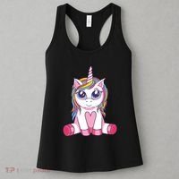 Big Eyed Unicorn Women's Tank Top thumb 3