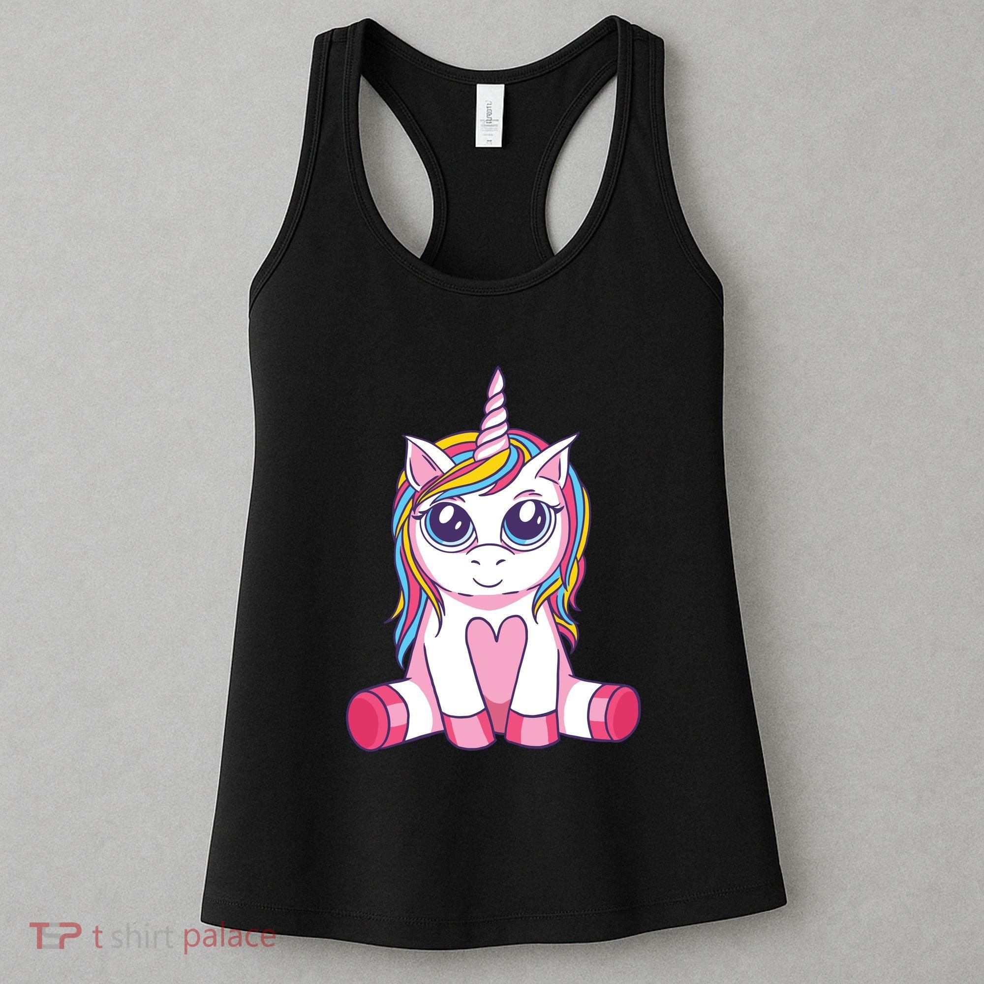 Big Eyed Unicorn Women's Tank Top