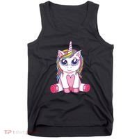 Big Eyed Unicorn Tank Top thumb 0