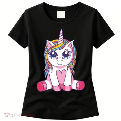 Big Eyed Unicorn Women's T-Shirt