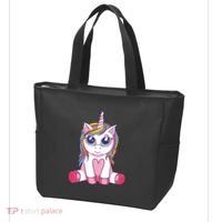Big Eyed Unicorn Tote Bag thumb 3