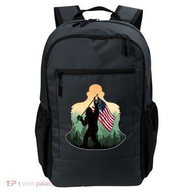 Big Foot American Flag Backpack