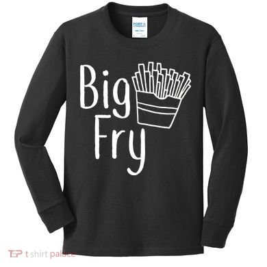 Big Fry Kids Long Sleeve Shirt