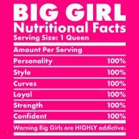 Big Girl Nutritional Facts Sweatshirt thumb 3