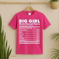 Big Girl Nutritional Facts T-Shirt thumb 2