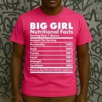 Big Girl Nutritional Facts T-Shirt thumb 3