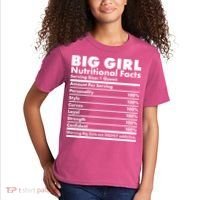 Big Girl Nutritional Facts Kids T-Shirt thumb 2