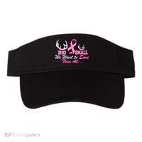 Big Or Small Want To Save Them All Breast Cancer Racks Visor thumb 0