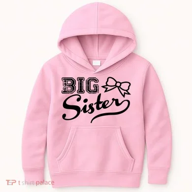 Big Sister Kids Hoodie