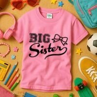 Big Sister Kids T-Shirt thumb 3