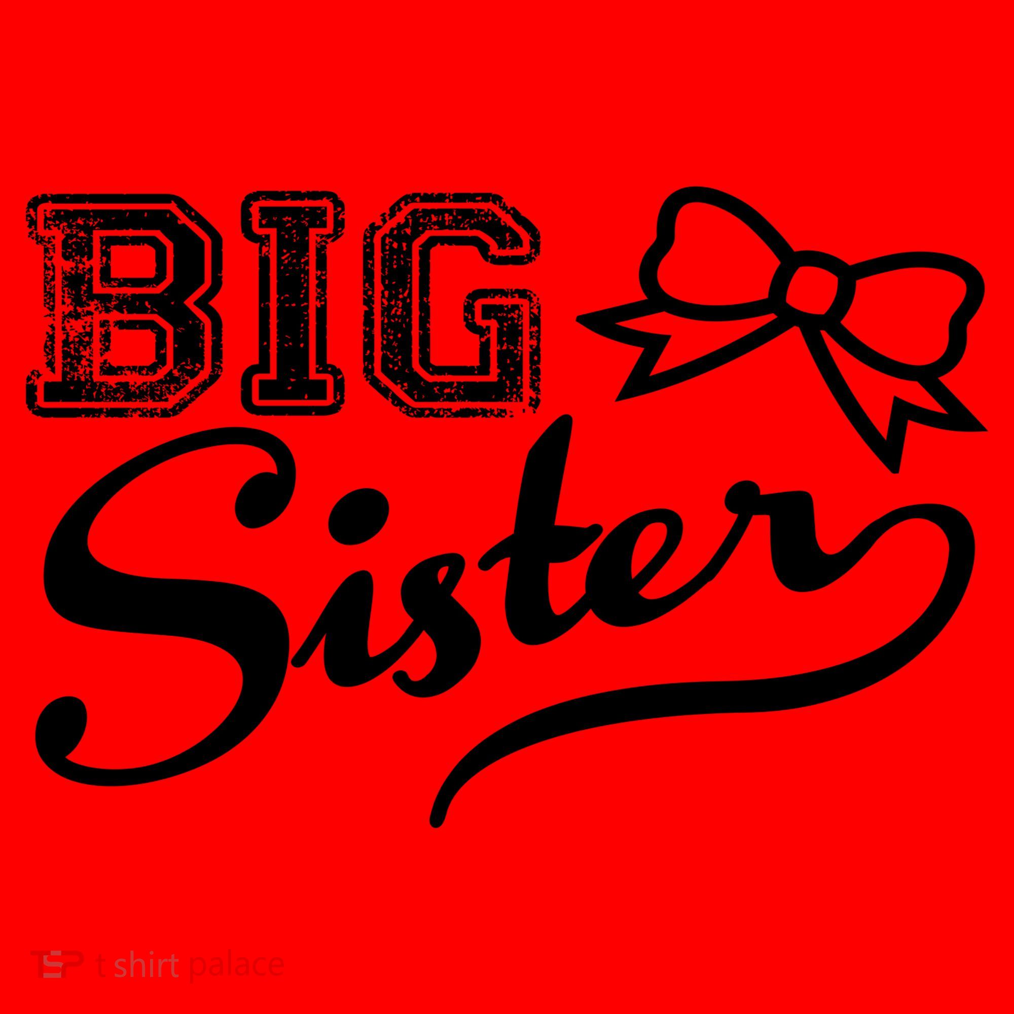 Big Sister Santa Hat