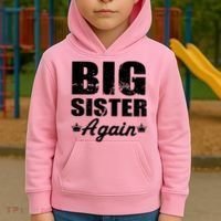 Big Sister Again Kids Hoodie thumb 2