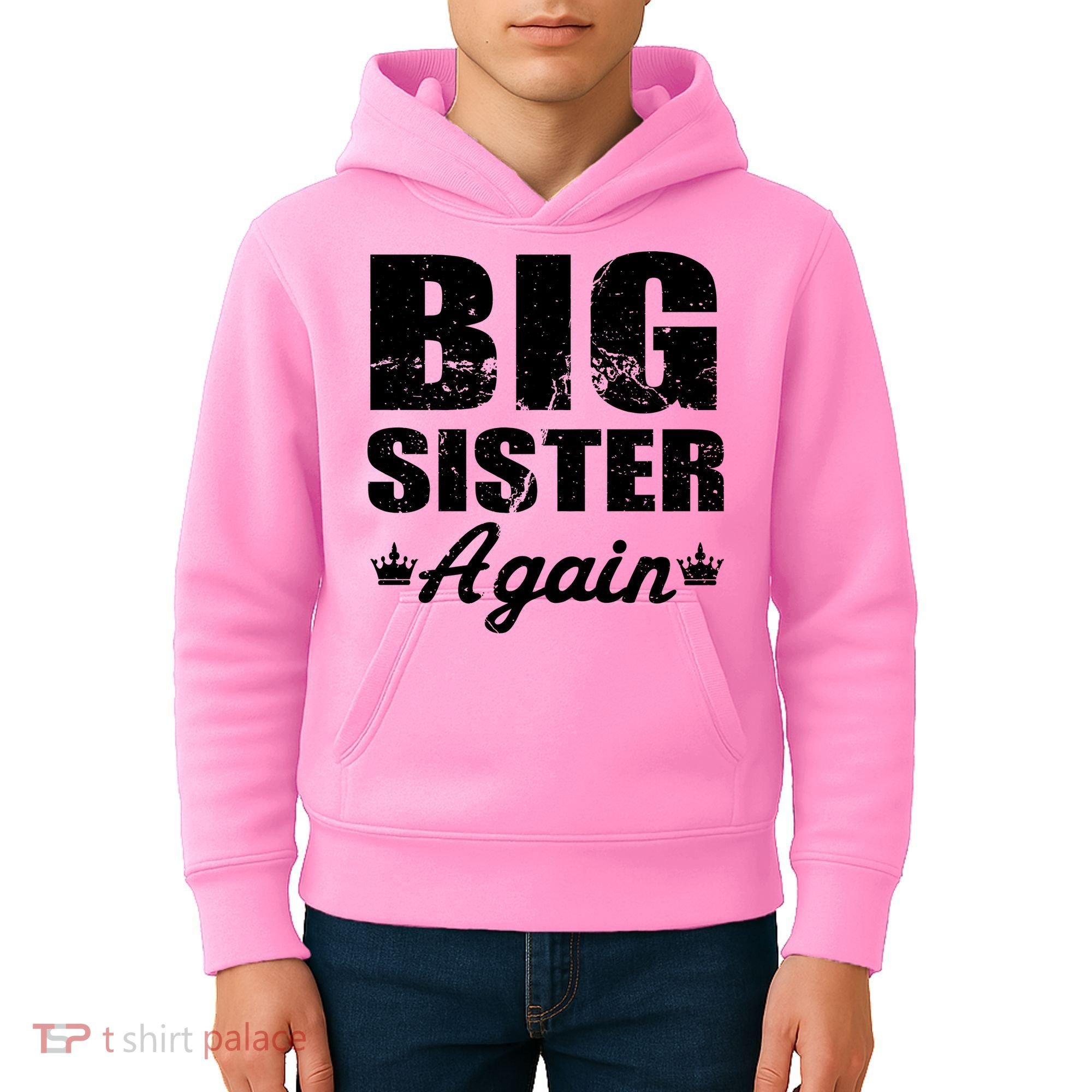 Big Sister Again Kids Hoodie