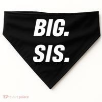 Big Sister Announcement Big Sis USA-Made Doggie Bandana thumb 0