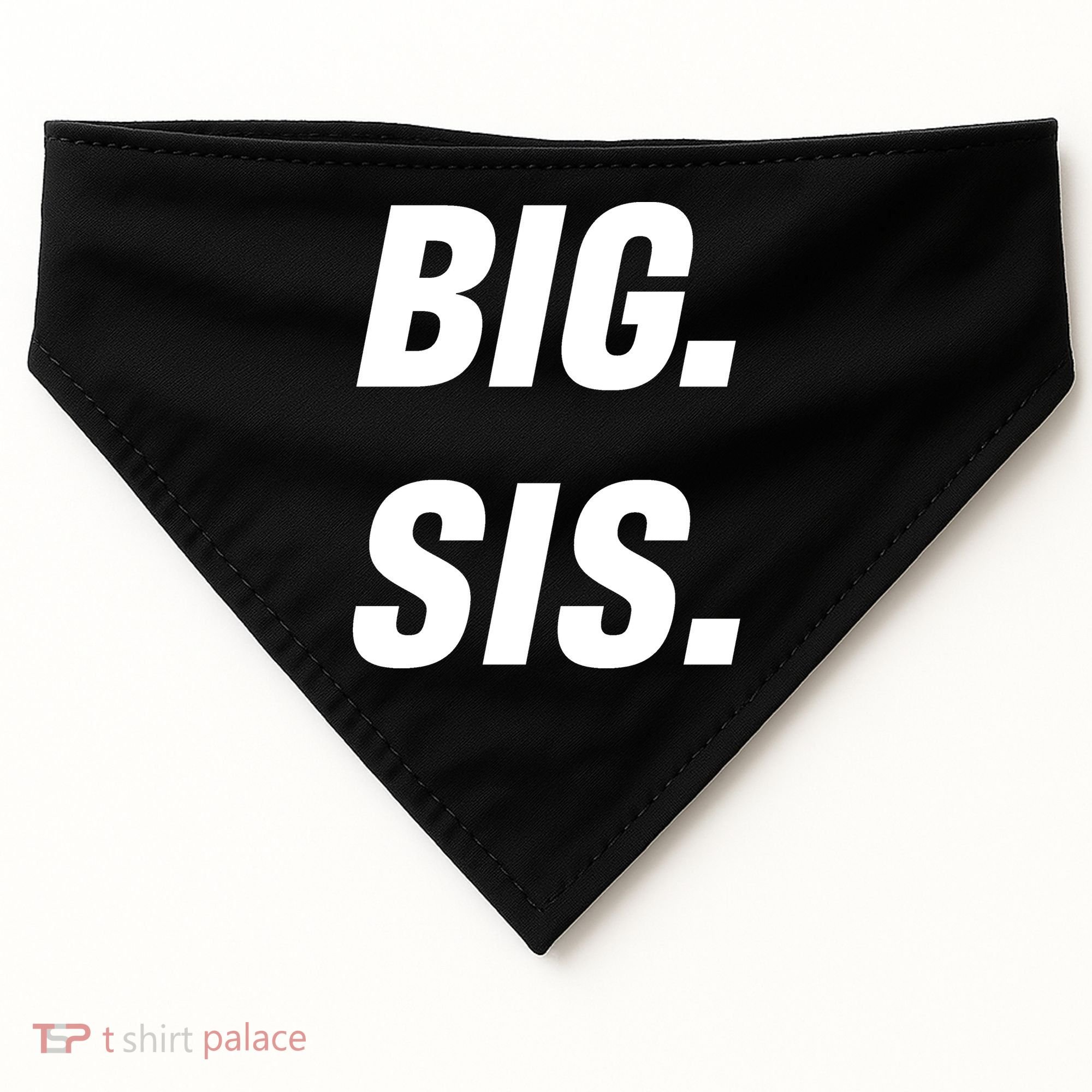 Big Sister Announcement Big Sis USA-Made Doggie Bandana