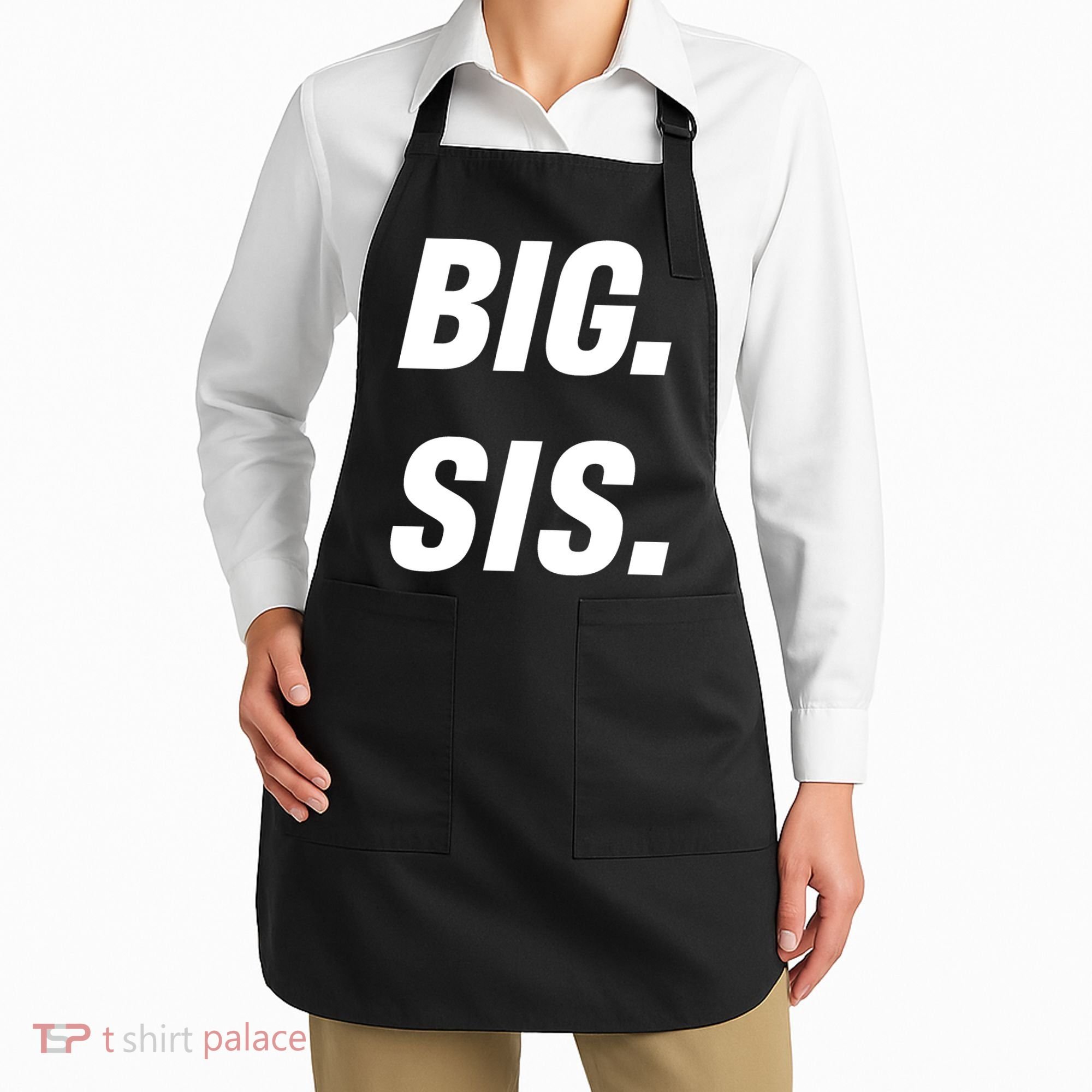 Big Sister Announcement Big Sis Apron