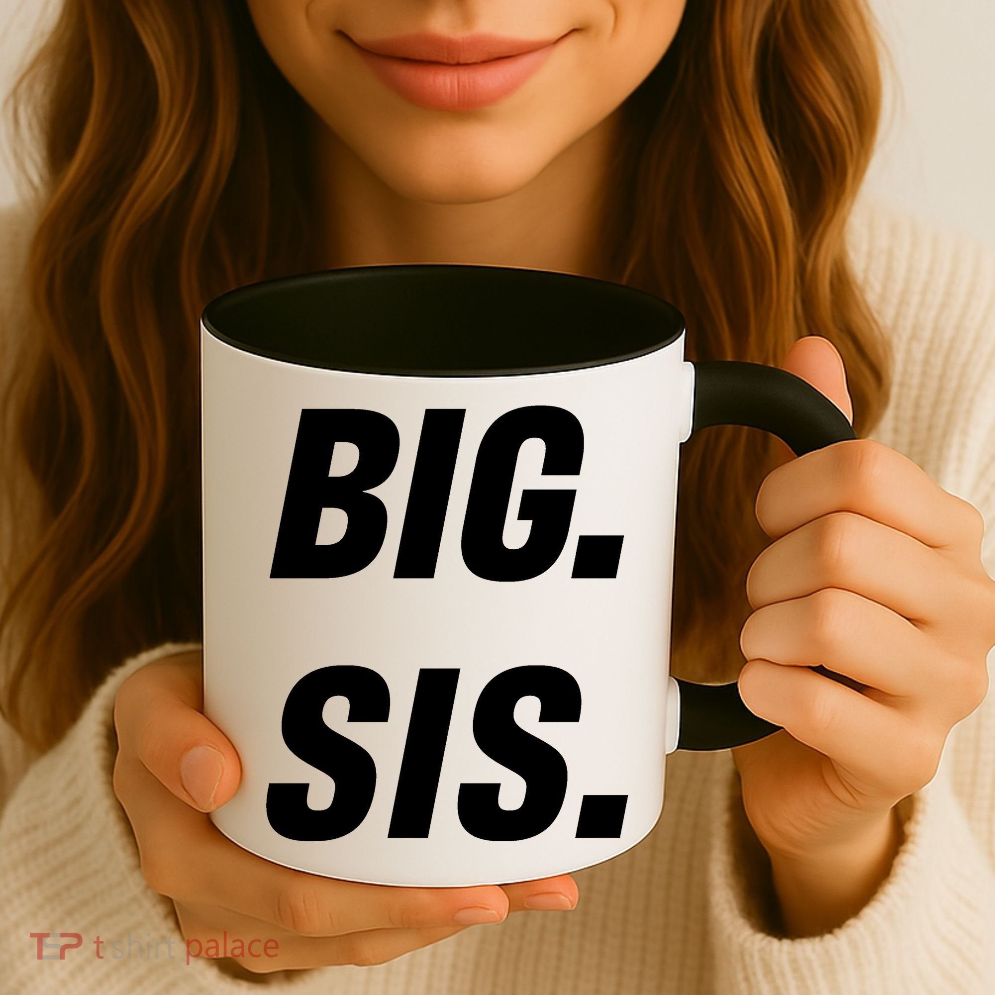 Big Sister Announcement Big Sis Coffee Mug