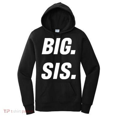 Big Sister Announcement Big Sis Women's Hoodie