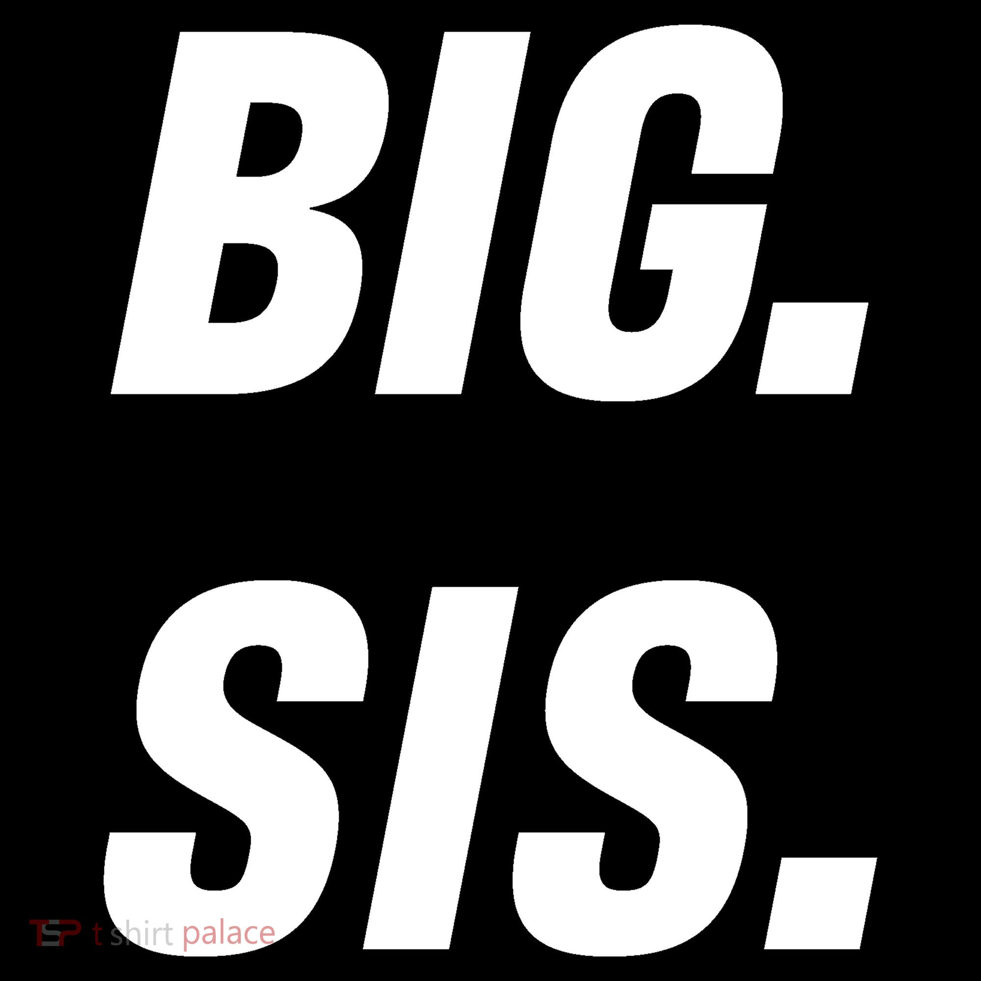 Big Sister Announcement Big Sis Women's Hoodie