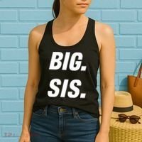Big Sister Announcement Big Sis Women's Tank Top thumb 2