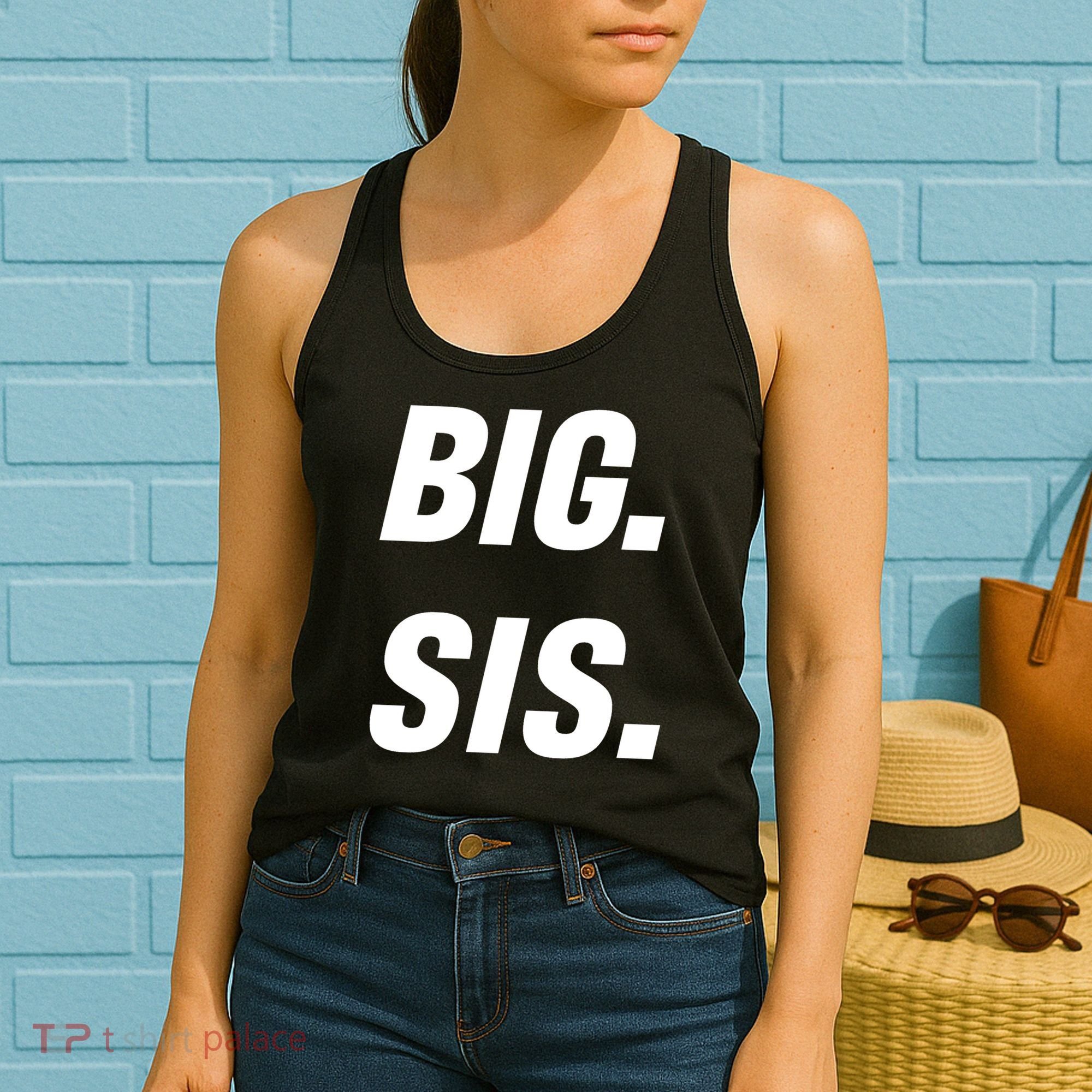 Big Sister Announcement Big Sis Women's Tank Top