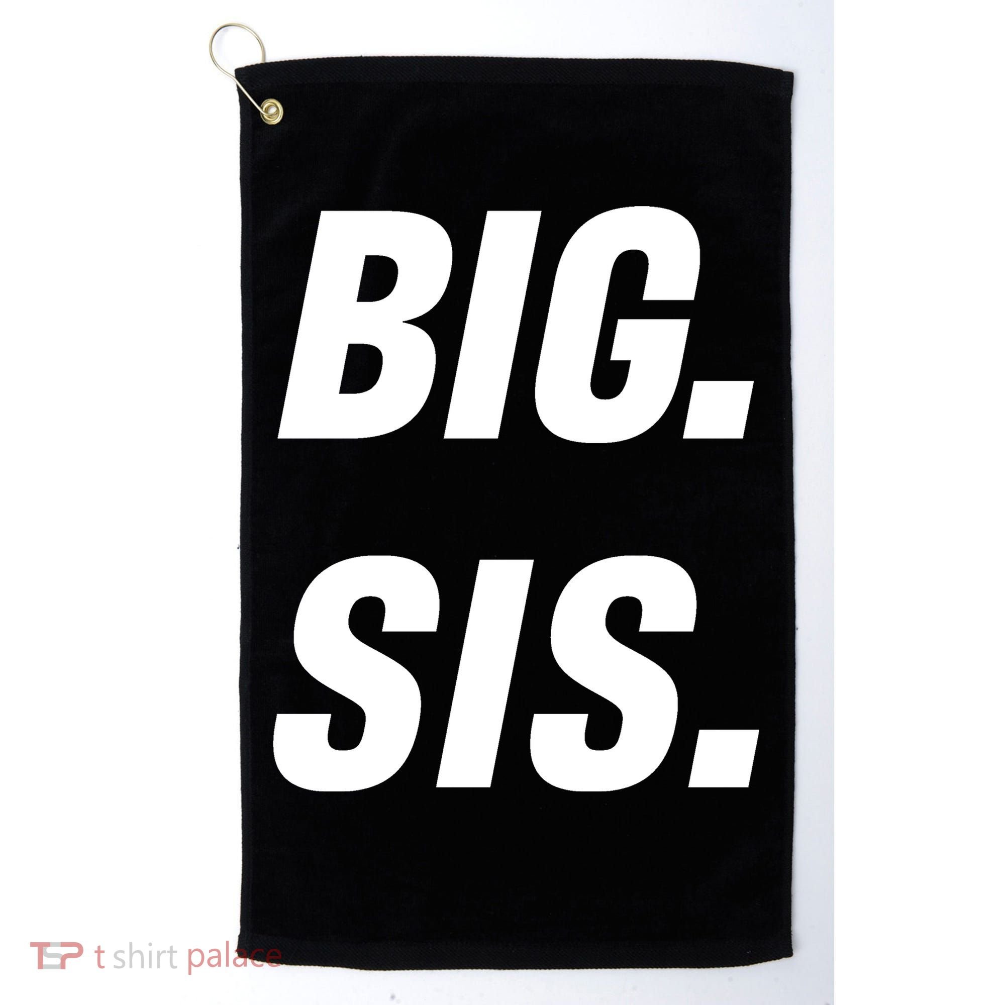 Big Sister Announcement Big Sis Golf Towel
