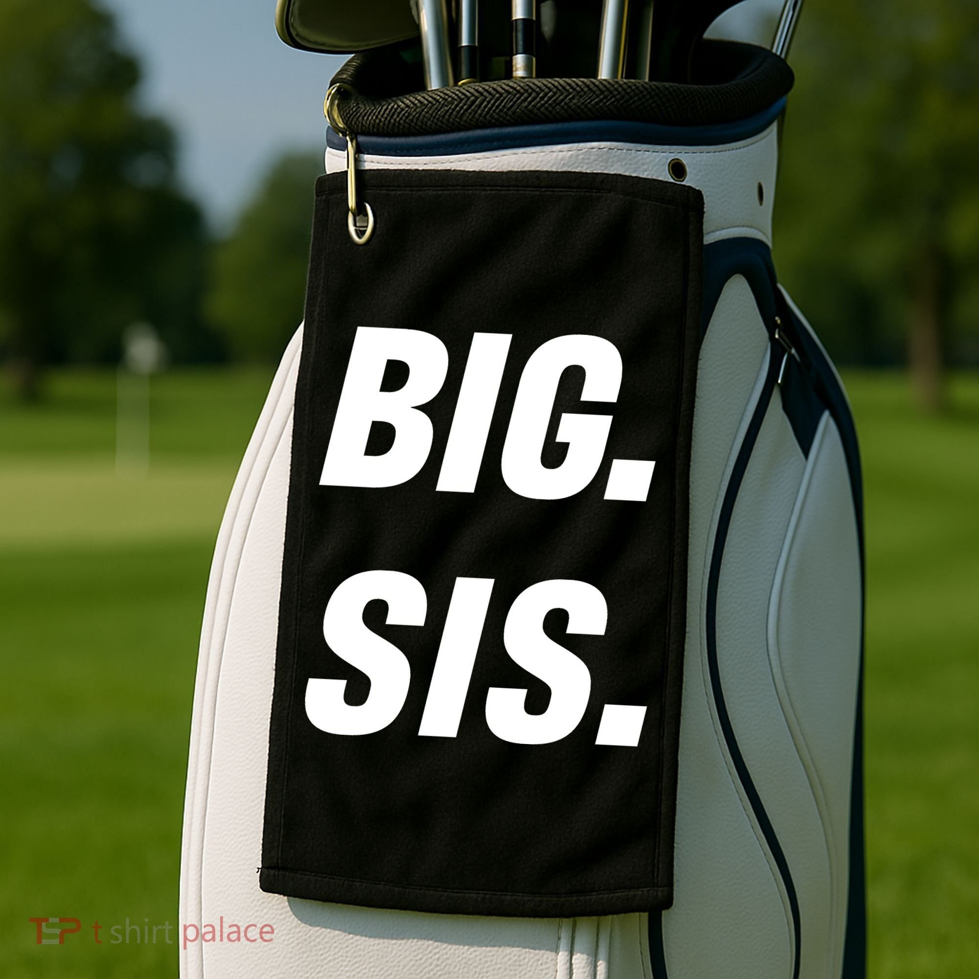 Big Sister Announcement Big Sis Golf Towel