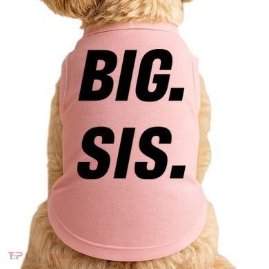 Big Sister Announcement Big Sis Doggie Tank