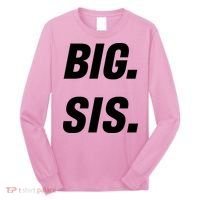 Big Sister Announcement Big Sis Long Sleeve Shirt thumb 0