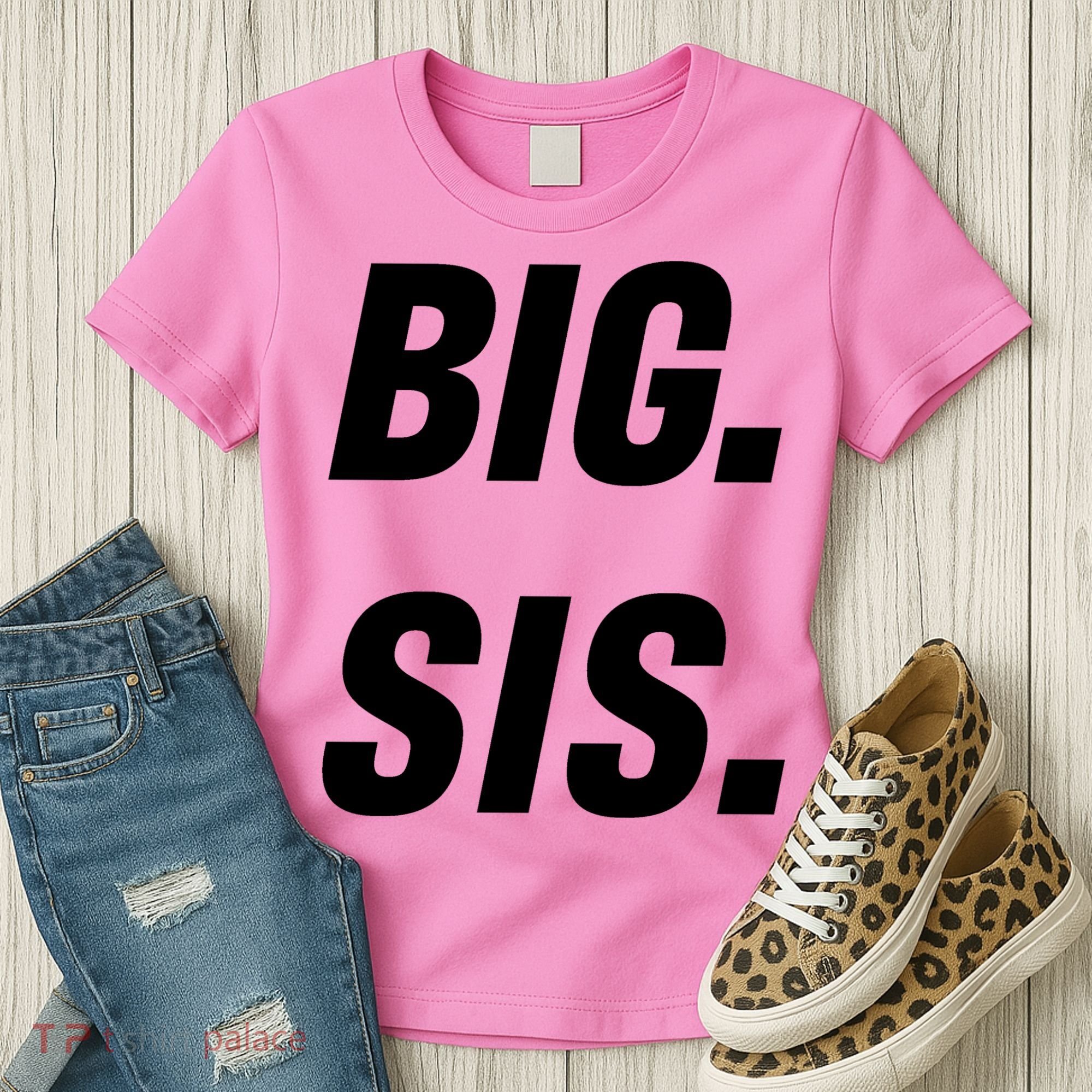 Big Sister Announcement Big Sis Women's T-Shirt