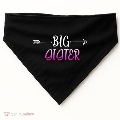 Big Sister Arrow USA-Made Doggie Bandana
