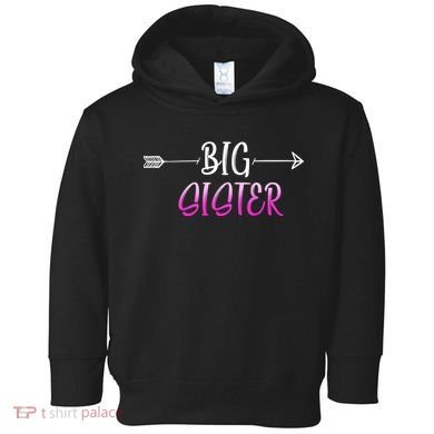 Big Sister Arrow Toddler Hoodie