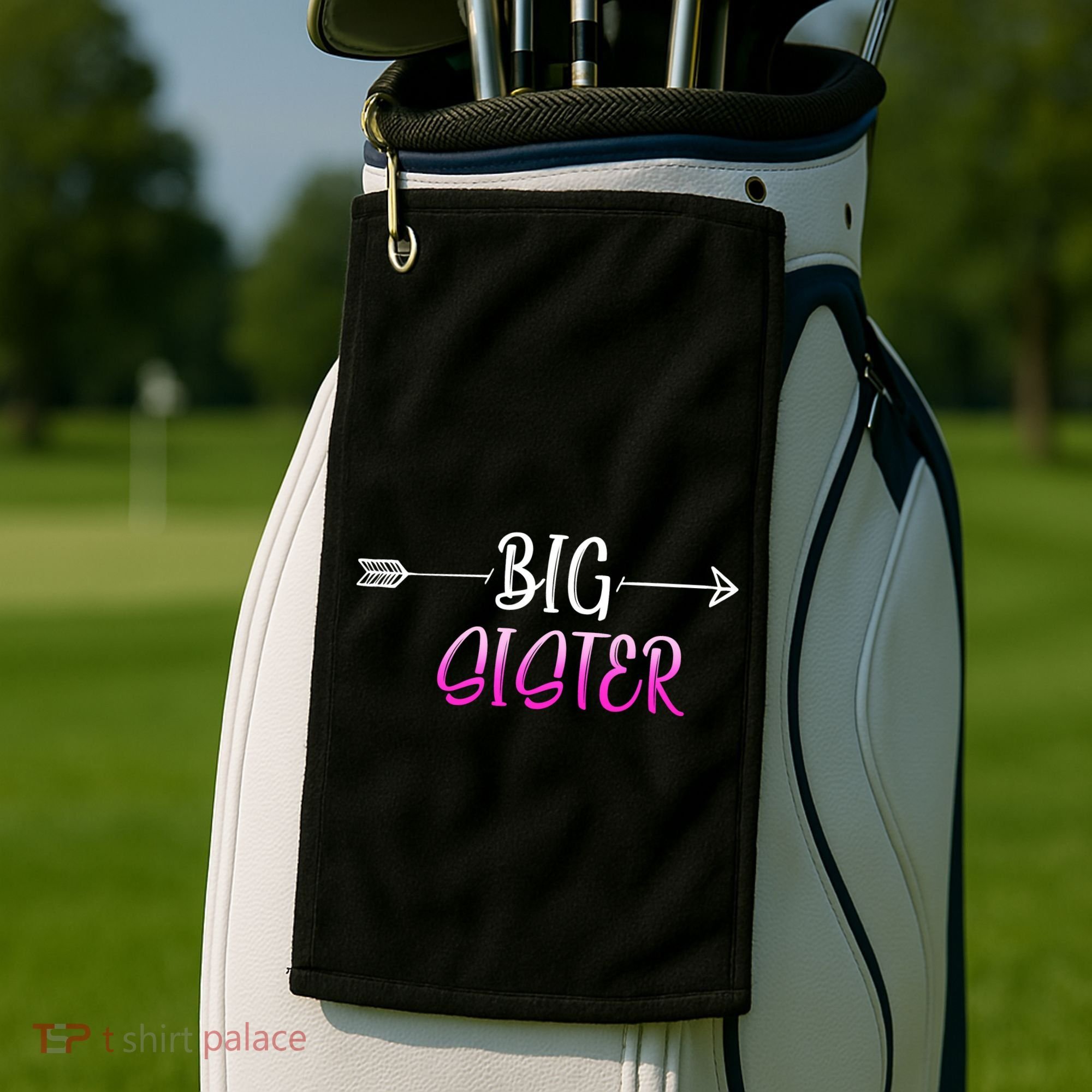 Big Sister Arrow Golf Towel