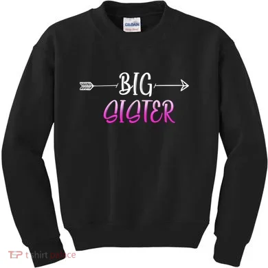 Big Sister Arrow Kids Sweatshirt
