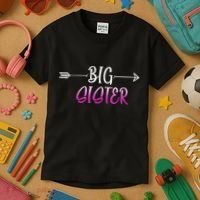 Big Sister Arrow Kids T-Shirt thumb 3