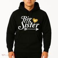 Big Sister Arrow Gold Heart Hoodie thumb 2