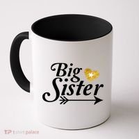 Big Sister Arrow Gold Heart Coffee Mug thumb 0