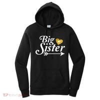 Big Sister Arrow Gold Heart Women's Hoodie thumb 0
