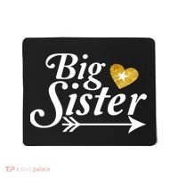 Big Sister Arrow Gold Heart Mousepad thumb 0