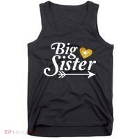 Big Sister Arrow Gold Heart Tank Top thumb 0