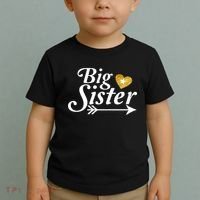 Big Sister Arrow Gold Heart Toddler T-Shirt thumb 2